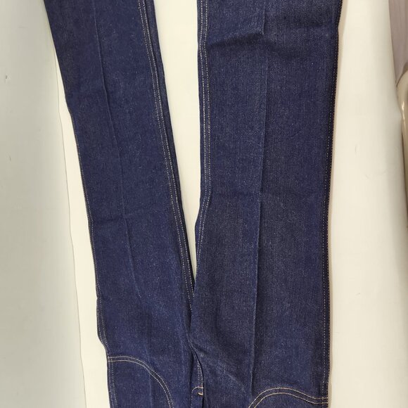 Sears Girls 14 High Waisted Wide Leg Flare Jeans Vtg 1970s - Picture 10 of 13